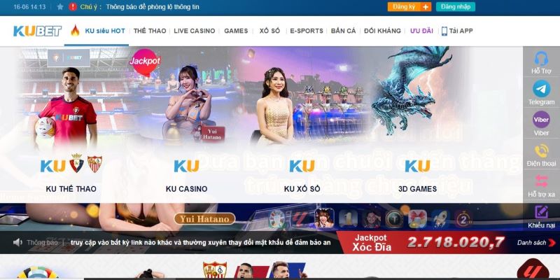 Xổ số Kubet69 sở hữu phong phú tựa game